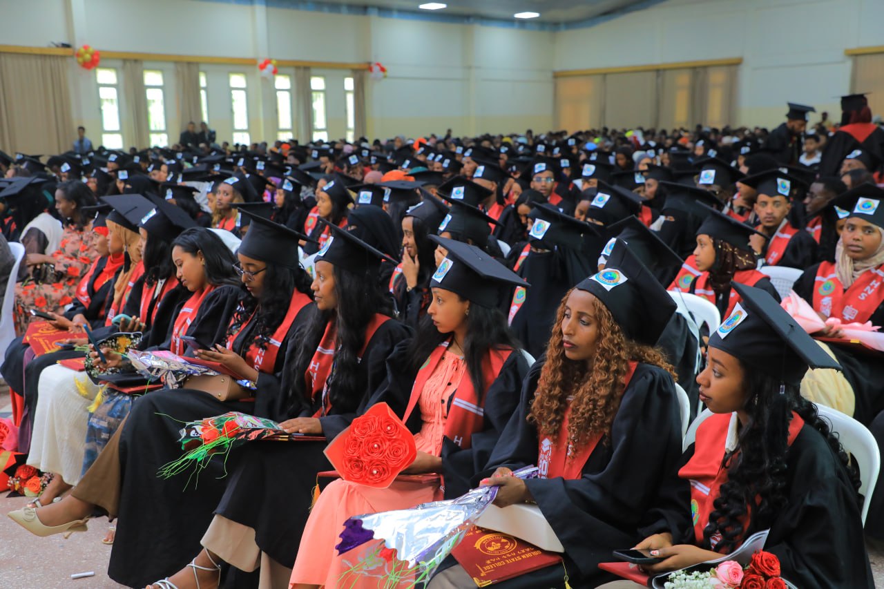 Golden State College graduates gathered at their graduation ceremony